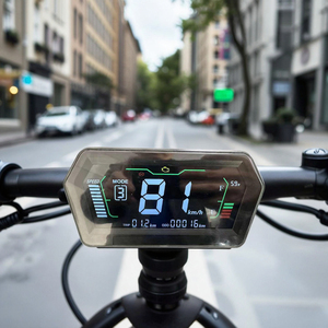 Controladores de motor DKYS 72V/96V, velocímetro LCD de versión de un cable/CAN con ajuste inteligente de pantalla de velocidad - Product Image 1