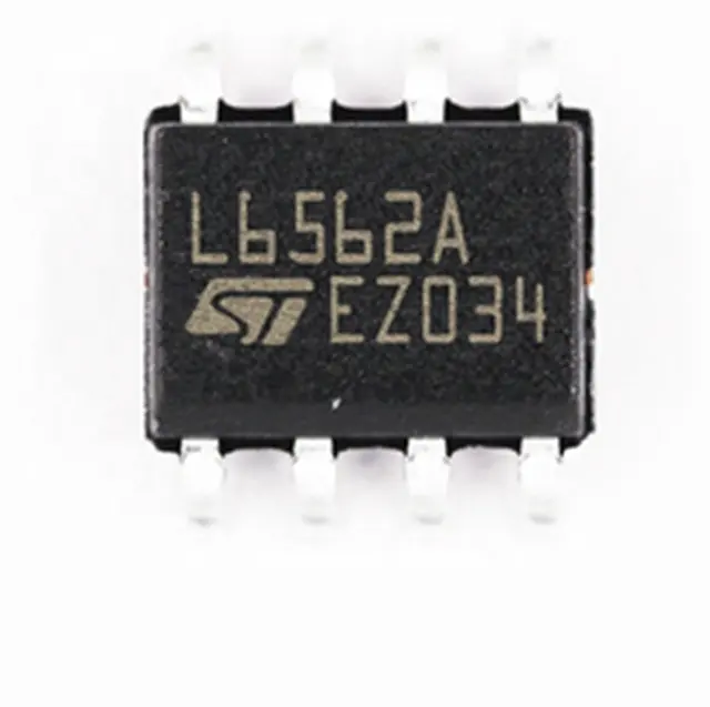 Pengontrol PFC, L6562ADTR Seri L6562 22.5 V 5 MA 4 Mode Arus Output-SOIC-8 Komponen Elektronik L6562ADTR