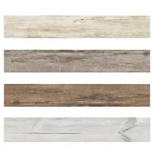 matt 15x90 antislip wood look glazed floor tiles for office flooring rustic wooden ceramic tile