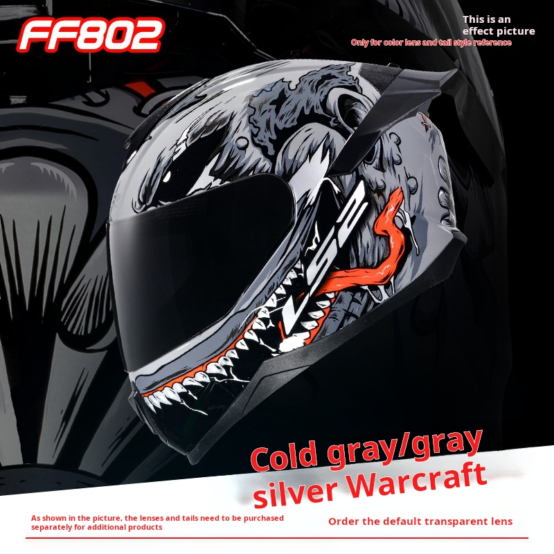 Gris Frío/Gris Plata Warcraft Lente Individual