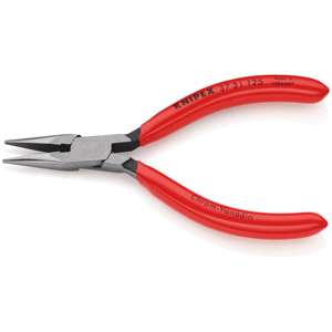 KNIPEX 37 31 125 Pince à becs plats pour mécanique de précision plastifiée noire atramentisée 125 mm - Product Image 2