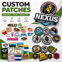 Patch brodé personnalisé 100% sur mesure, à coudre ou à repasser pour vêtements