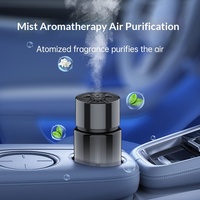 Diffuseur de parfum automatique pour voiture en verre de 160 ml, diffuseur de parfum intelligent de qualité supérieure avec design ciel étoilé, OEM