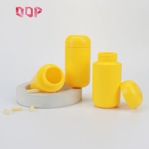 Bouteille en plastique ronde de 170 ml en HDPE de qualité alimentaire pour capsules de protéines, lait en poudre, pilules et compléments alimentaires, avec possibilité de personnalisation de la couleur et de la finition - Product Image 1