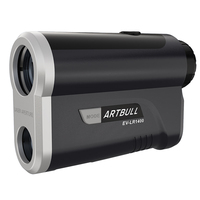 Télémètre laser extérieur de chasse avec écran OLED rouge à 7x d'amplification, portée de 1400 yards