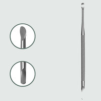 Pousse-cuticules professionnel léger en acier inoxydable, outils de nettoyage des ongles haut de gamme, manucure, pédicure, pousse-cuticules