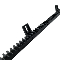 Crémaillère modulaire standard 4M pour portail coulissant, crémaillère à 4 crochets de fixation pour moteurs de portail automatique universels