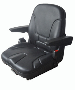 ที่นั่งรถเกี่ยวสีดำอุปกรณ์เครื่องจักรกลการเกษตรอุปกรณ์ในฟาร์ม - Product Image 4