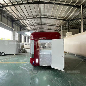 Chariot de nourriture de rue mobile de haute qualité et bon marché, chariot à <span class=keywords><strong>hot</strong></span>-dogs, à pizzas, à bière, à bonbons, chariot de restauration rapide, remorque avec équipement de cuisine complet - Product Image 6