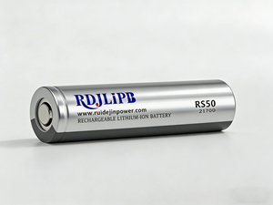 RE 21700 RS50 3.7V 5000mAh แบตเตอรี่ลิเธียมไอออนแบบชาร์จไฟได้ ความต้านทานภายในต่ำ กำลังสูง สำหรับเครื่องมือไฟฟ้า - Product Image 4