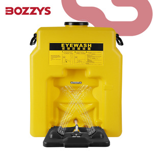 Station de lavage des yeux murale Bozzys 53L avec remplissage automatique pour la protection en laboratoire chimique - Product Image 4