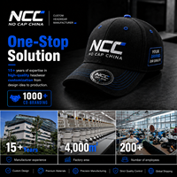 Gorra Trucker de Malla de 5 Paneles Personalizada Nocapchina, Gorra de Béisbol con Visera Curva, Logotipo Bordado en Algodón de Alta Calidad con Logotipo Personalizado