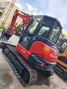 Miniexcavadora Kubota KX163 Usada de 6 Toneladas, Excavadora de Orugas sin Cola, Original de Japón, Kubota 163 para Jardinería - Product Image 4