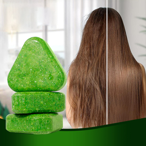 <span class=keywords><strong>Savon</strong></span> Solide Herbal Naturel Usman Grass Marque Blanche – Nettoyant Doux Anti-Pelliculaire et Séborégulateur pour Cheveux - Product Image 1