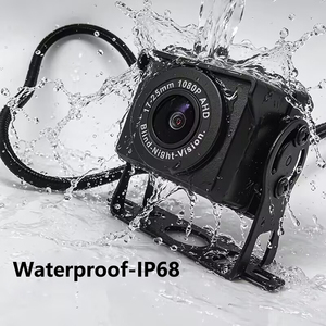 กล้องมองหลังรถบรรทุก รถยนต์ รถบัส ระบบมองกลางคืน 1080P AHD กันน้ำ พร้อมสายเชื่อมต่อ 4 พิน / <span class=keywords><strong>AV</strong></span> - Product Image 5