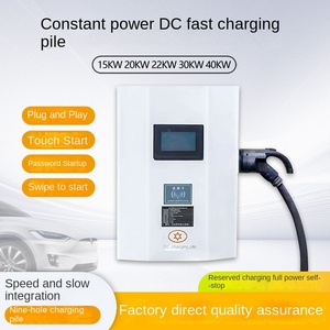 Portable 7KW 20A Fast Charging EV Charger Intelligent New Energy Vehicle Charging Pile Post for Tesla BYD - Product Image 5