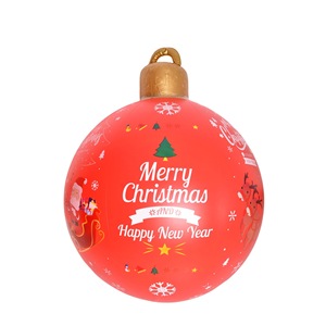 Inflatable Christmas Balls Outdoor Yard Decorations Red Green White PVC Holiday Party Supplies Christmas Decor - Product Image 5