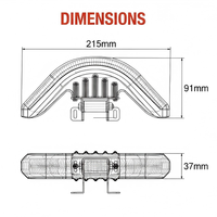 Feux stroboscopiques LED 12-24V ECE R65 R10, feux d'avertissement d'urgence avec 36 motifs clignotants pour camions, remorques, véhicules utilitaires