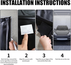 <span class=keywords><strong>Tapis</strong></span> de rétention des déversements pour la réparation automobile industrielle - <span class=keywords><strong>Tapis</strong></span> robuste résistant à l'huile et anti-fuite pour les salles d'exposition et les ateliers - Product Image 5