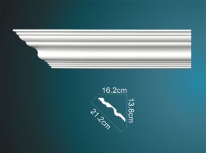 Mỹ Phổ Biến Trắng Polyurethane Doorjamb MDF Ván Chân Tường Gỗ <span class=keywords><strong>Trim</strong></span> Cho Xây Dựng Trang Trí Phong Cách Châu Âu Cho Biệt Thự Và Khách Sạn - Product Image 2