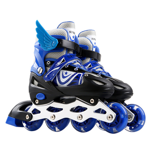 Patines en Línea Ajustables para Niños y Adolescentes EACH, con Ruedas de PVC y Soporte de Aluminio, Modelo YK-07 - Product Image 4