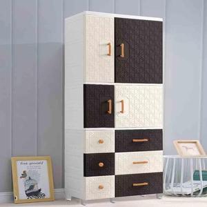 5-Lớp Phòng Khách Nhà Phòng Ngủ Đồ Nội Thất Trẻ Em Cô Gái Trẻ Em Nhựa Bé Tủ Quần Áo - Product Image 4