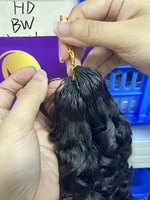 Prix de gros usine Cheveux naturels pour tresses au crochet, extensions de cheveux, mèches de cheveux bouclés birmans sans nœuds, vente chaude
