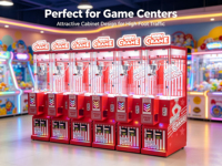 Игровой автомат Toda Cartoon Easy Crane Mini Claw Machine для поиска ключей, мини-автомат с краном для детей