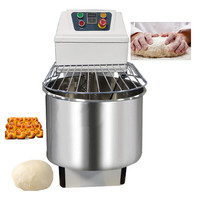 Mélangeur automatique de pâte en spirale de farine de blé d'acier inoxydable de machine de cuisson de boulangerie commerciale industrielle