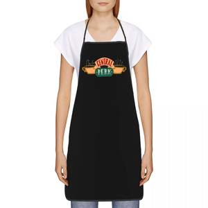 Unisex <span class=keywords><strong>Friends</strong></span> Central Perk Logo Babero <span class=keywords><strong>Delantal</strong></span> Adulto Mujeres Hombres Chef Tablier Cocina Programa de TV Hornear - Product Image 2