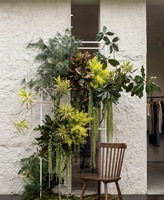 Fleurs artificielles en plastique faites à la main, herbe de la Pampa dorée parfumée pour mariage, décoration nordique moderne, vente en gros