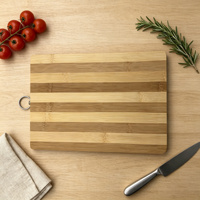 Planche à découper en bambou robuste et durable pour la cuisine quotidienne, construction solide, préparation de viande, légumes et fruits