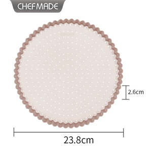 CHEFMADE WK9884 Bakeware in acciaio al carbonio perforato fondo rimovibile 9.5 "padella antiaderente per <span class=keywords><strong>crostata</strong></span> con fori - Product Image 4