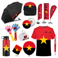 Articles promotionnels personnalisés pour les campagnes politiques, cadeaux d'entreprise, souvenirs, drapeaux à plumes, t-shirts de campagne avec logo