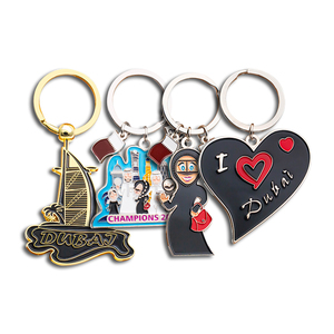 Kim Loại Móc Chìa Khóa Tùy Chỉnh Xoay Vòng Lạc Đà 3D Kẽm Hợp Kim UV In Anime Tùy Chỉnh Kim Loại Mềm Men Keychain - Product Image 1