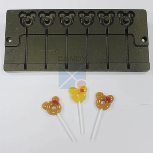 Automatico piatto lecca-lecca caramello gommoso morbido che fa la macchina incandescente bastone lecca-lecca linea di produzione - Product Image 6
