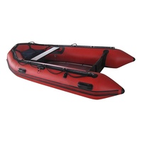 Chine usine pas cher haute vitesse 4 personne gonflable hypalon pvc caoutchouc pêche bateaux à côtes en aluminium