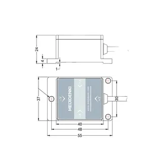 0.02秒の高速応答チルトスイッチセンサー振動センサーを備えた傾斜計傾斜角度センサーを使用したAkuSense業界