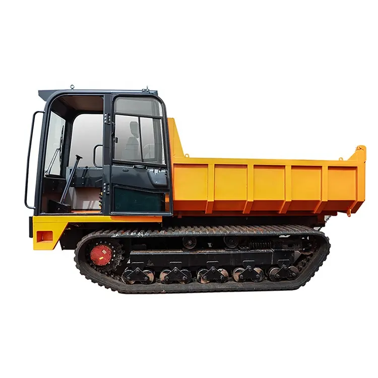 Mini Dumper in gomma da 10 tonnellate con scarico automatico