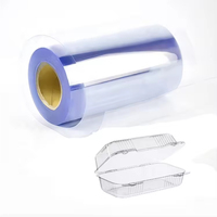 Film PVC Super Transparent en Rouleau à Prix d'Usine, Épaisseur 0,1-0,5 mm, Service de Découpe Personnalisée, Film d'Emballage Anti-Humidité