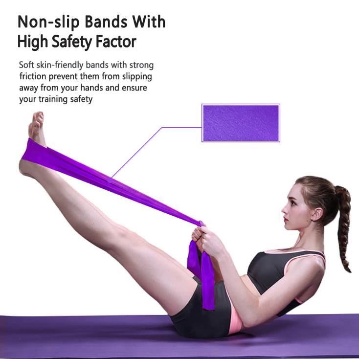 Banda Elástica Para Entrenamiento De Ballet - Para Prensar Empeines, Látex Natural, Varias Resistencias (4.5 Kg, 9.1 Kg, 13.6 Kg)