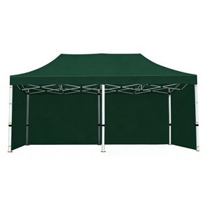 Tente pliante robuste 10x20 pieds avec couverture en PVC, protection UV, pour marché extérieur, stand commercial, exposition - Product Image 1