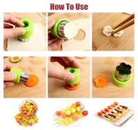 33 Stuks Food Grade Groente Fruit Snijder Vormen Set Koekjesdeeg Stempels Mal Voor Jongens En Meisjes Diy Lunchbox Accessoires Kit