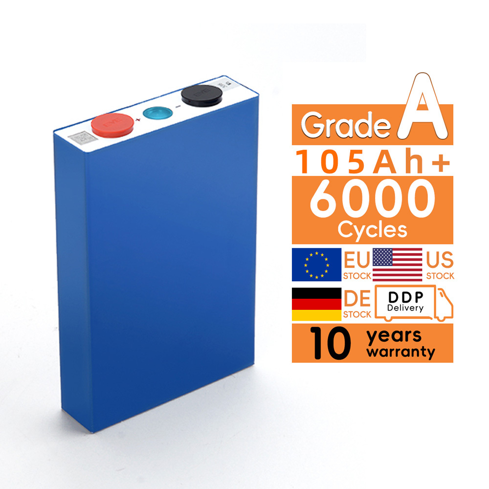 Fast Delivery EU Stock 3.2V Lithium Cells Catl Grade a DIY 12V 24V 48V LiFePO4 Akku 105Ah 280Ah 300Ah 304Ah 314Ah 320Ah Battery · image 2