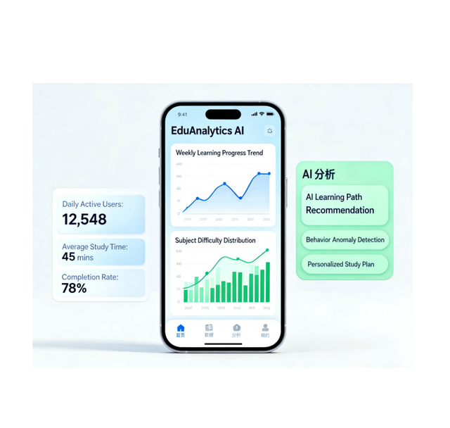 AI Big Data Educational Learning Behavior Analysis System