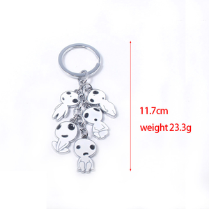 Llavero de Metal Kodama de Anime, Bonito y de Alta Calidad, para <span class=keywords><strong>los</strong></span> Fans, como Regalo - Product Image 5