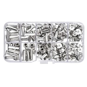 Kit de Remachadora Manual de 110 Piezas, Herramienta para Tuercas Remachables, Rosca M3-M12 - Product Image 3