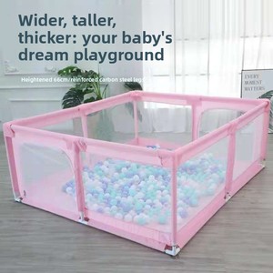 Valla de tela para gatear para niños, para sala de estar, protección para bebés, seguridad doméstica, origen CN, modelo Cinco Cientos Ochenta y Nueve - Product Image 1