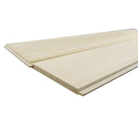 Panneaux en bois massif de paulownia au design moderne pour murs, vente en gros de panneaux muraux décoratifs en bois naturel droit