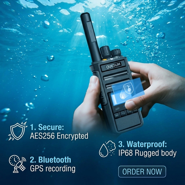 DMR (Digital Mobile Radio)Professional Digital Radio Walkie Talkie DMR Walkie Talkie SOS Alarm GPS Bluetooth With CE FCC